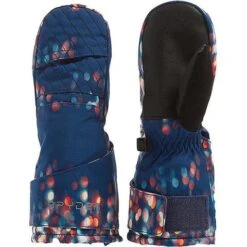 Spyder Toddler Girls Cubby Ski Mitten -Sport Ski Equipment spyder cuddymittg nitegl 2223fw