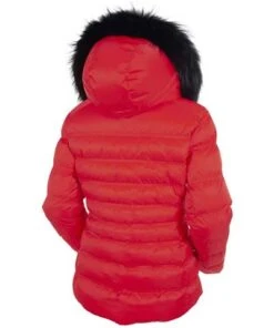 Sunice Women's Fiona Jacket With Real Fur 21 Sunice Women's Fiona Jacket With Real Fur -Sport Ski Equipment suni wel1804f scarlet red2