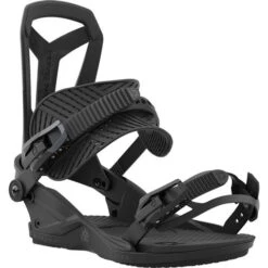 Union Binding Company Men's Falcor Snowboard Bindings -Sport Ski Equipment un 22 falcor black front 2223