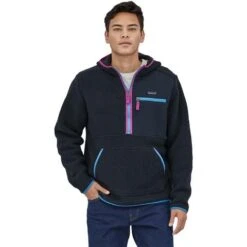 Patagonia Men's Retro Pile P/O -Sport Ski Equipment wbf2223 22790 pibl cm1