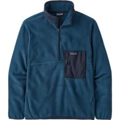 Patagonia Men's Microdini 1/2 Zip P/O -Sport Ski Equipment wbf2223 26200 tidb